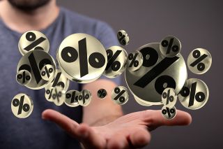 Foto: Prozent-Symbole